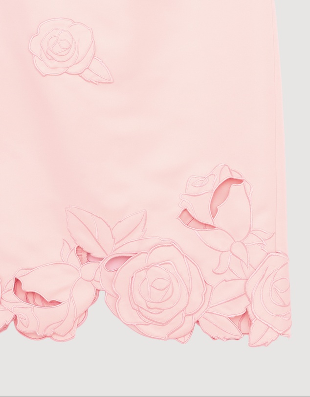 Revibe - Repaired LEO LIN Rayna Applique Bustier Maxi Dress