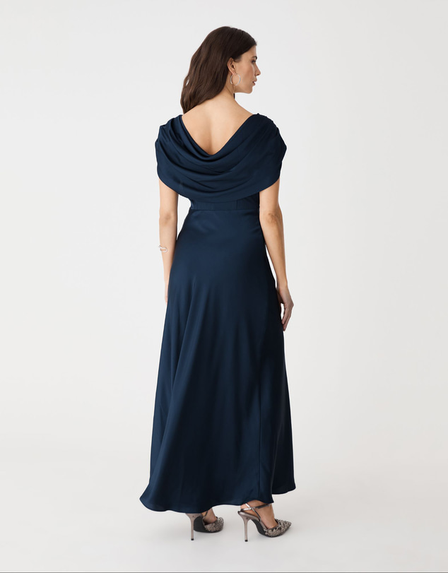 Forcast - Caroline Cowl Satin Dress