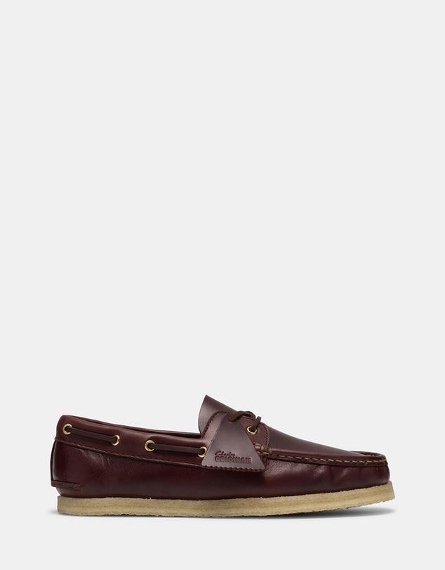 Clarks - Godney Boat (M) British Tan