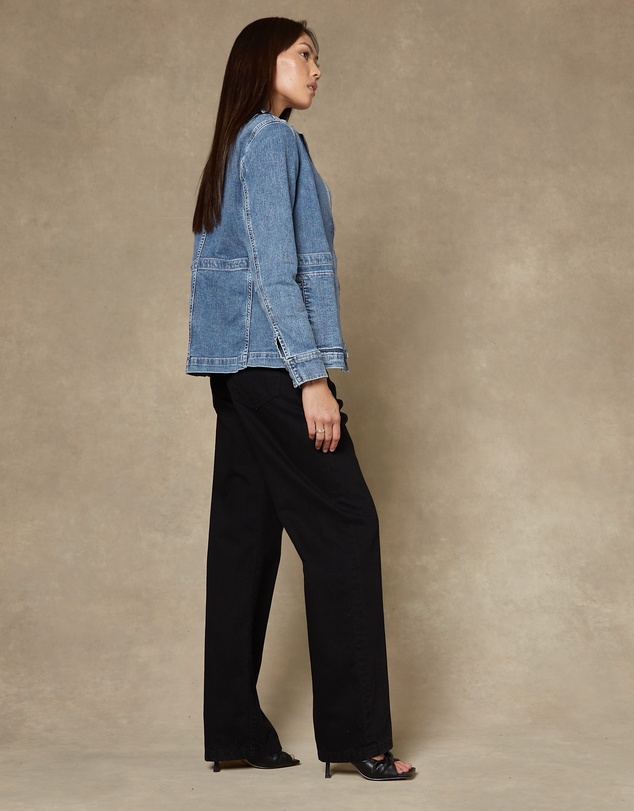DRICOPER DENIM - Ella Baggy Black Jeans