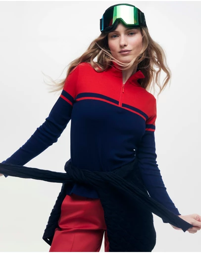 Sportscraft - Lucy Zip Funnel Neck