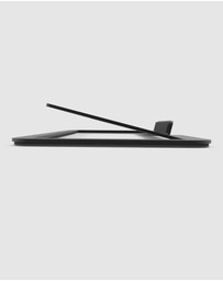 iWorld - Kanto S10 Low-Profile Angled Sound Bar and Center Channel Speaker Stand for Home Theater
