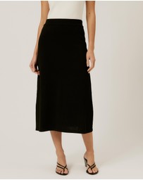 Tussah - Knitted Midi Skirt