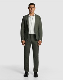 yd. - Zane Slim Fit Stretch Suit Jacket