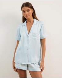Atmos&Here - Lilah Short Satin PJ Set