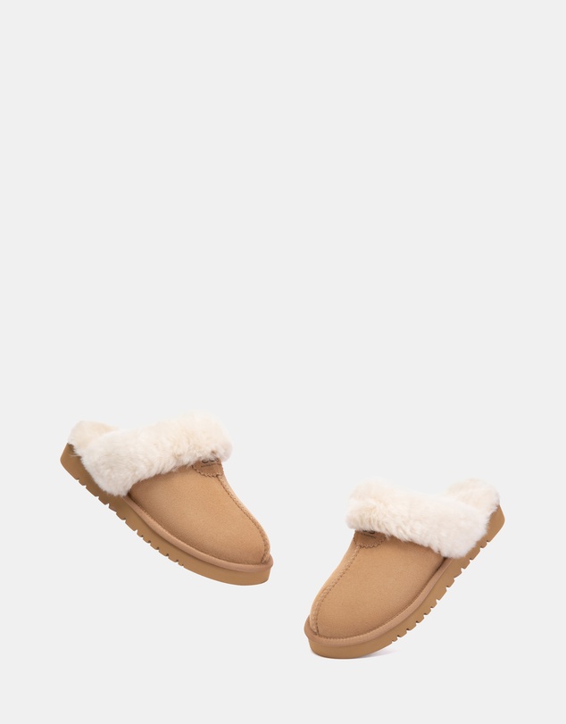 EVERAU - Australian Shepherd Ugg Marden Double Faced Sheepskin Upper House Shoes