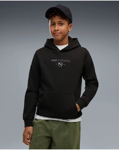 Puma - Class Graphic Fleece Hoodie - Boys