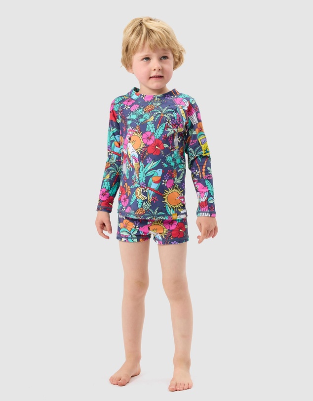 Goldie + Ace - Paradise Swim Shorties - Babies-Kids