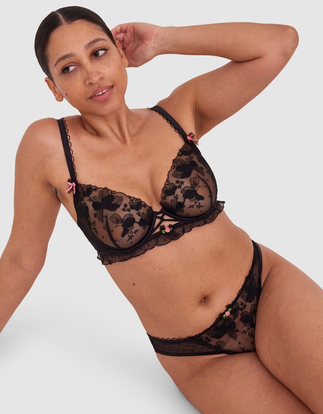 Bras N Things - Enchanted Desdemona Bra - Black