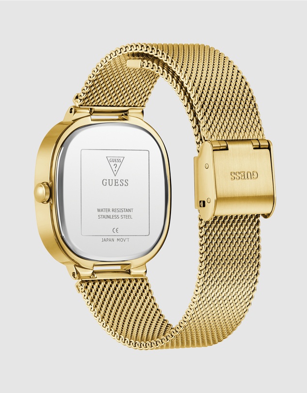 GUESS - Guess Ladies Gold Tone 32mm Analogue Watch