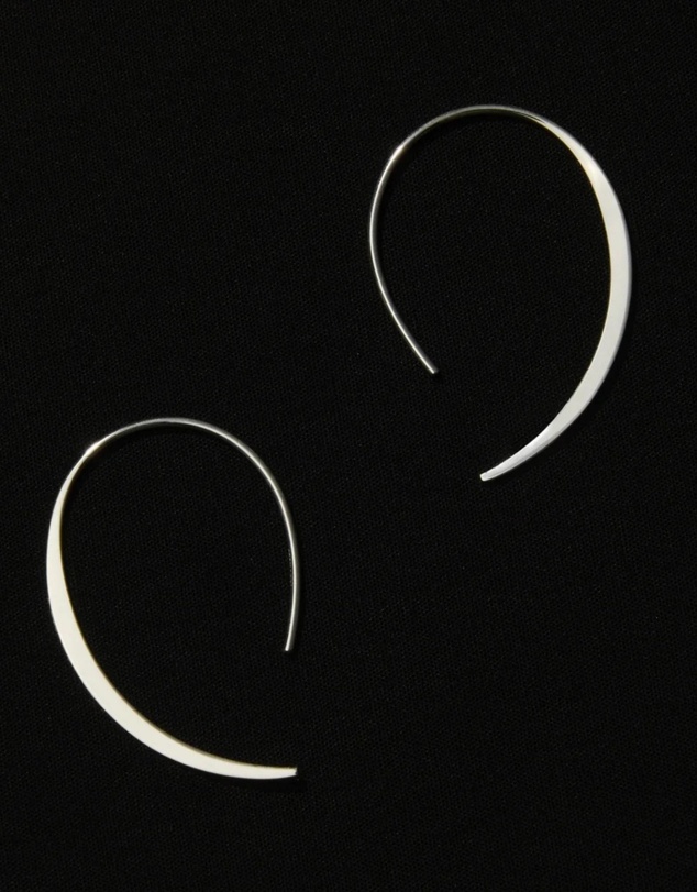Najo - Arc Silver Earring