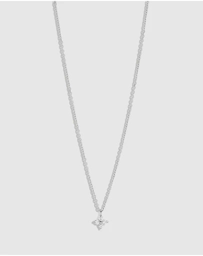 By Charlotte - Crystal Bloom Necklace