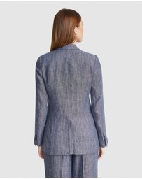 Oxford - Lola Pinstripe Line Jacket