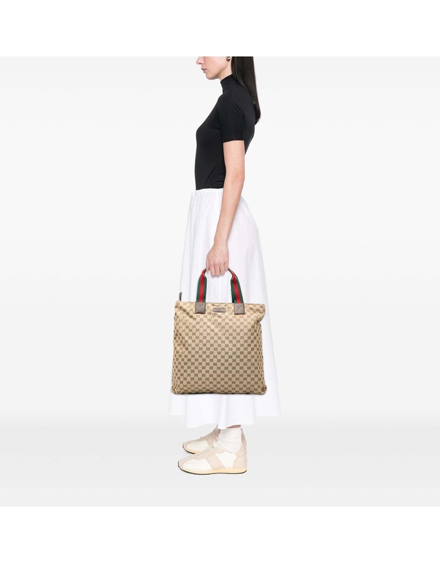 Pre-Loved by Azura Reborn - Pre-Loved GG Canvas Web Tote