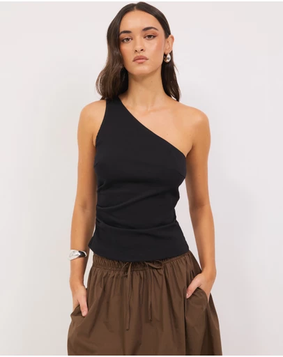 Calli - Emile One Shoulder Tank