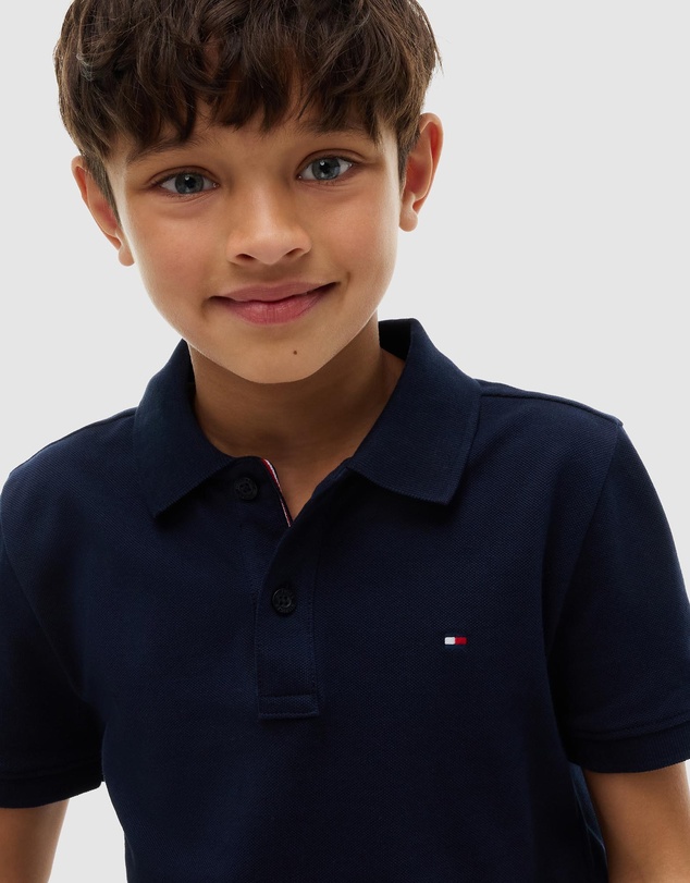 Tommy Hilfiger - Essential Flag Embroidery Regular Fit Polo - Teens