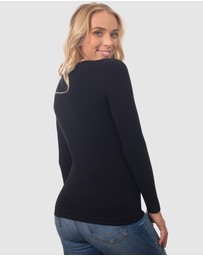 B Free Intimate Apparel - Bamboo Long Sleeve Top