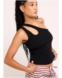 General Pants Co. Basics - Asym Rib Cami