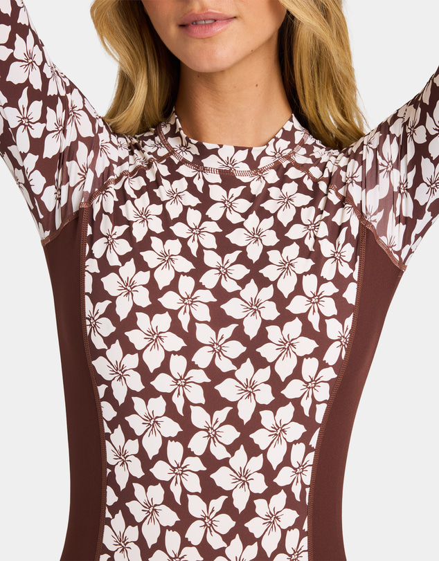 Billabong - Womens Playa Sol Long Sleeve Bodysuit Rashguard