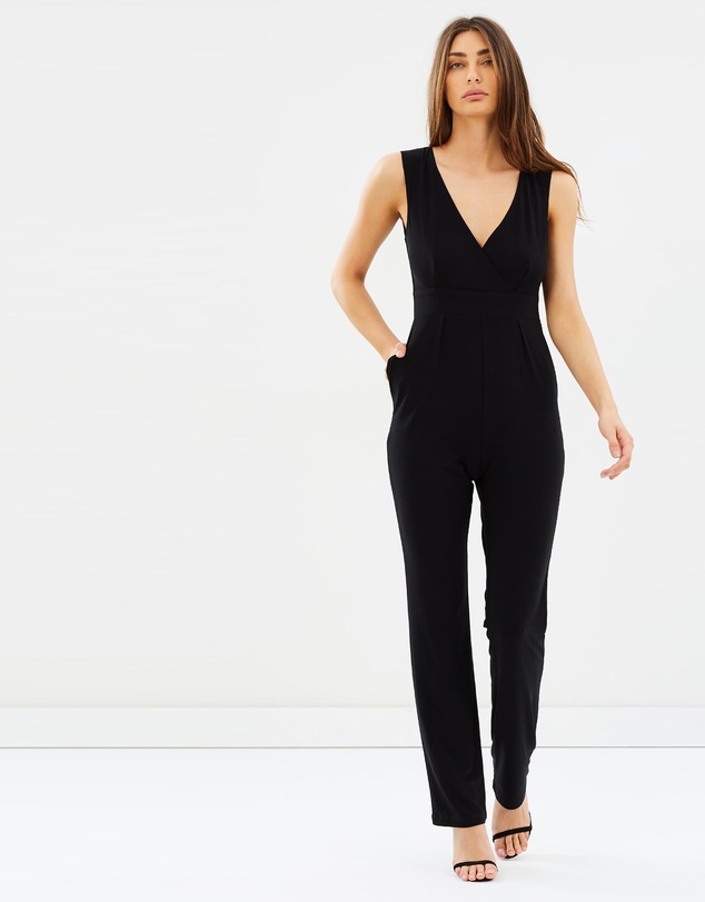 SKIVA - V-Neck Jumpsuit W/ Pockets