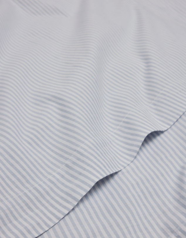 Country Road - Brae Australian Cotton Stripe King Flat Sheet
