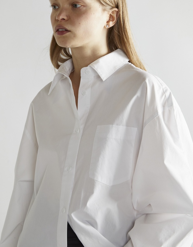 Glamorous - Split back button down shirt