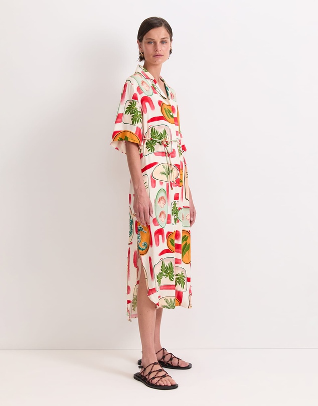 Sportscraft - Bliss Midi Shirt Dress