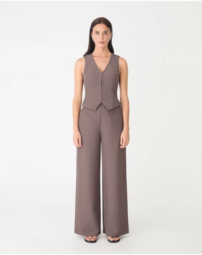 Forcast - Dakota Basque Waist Pants