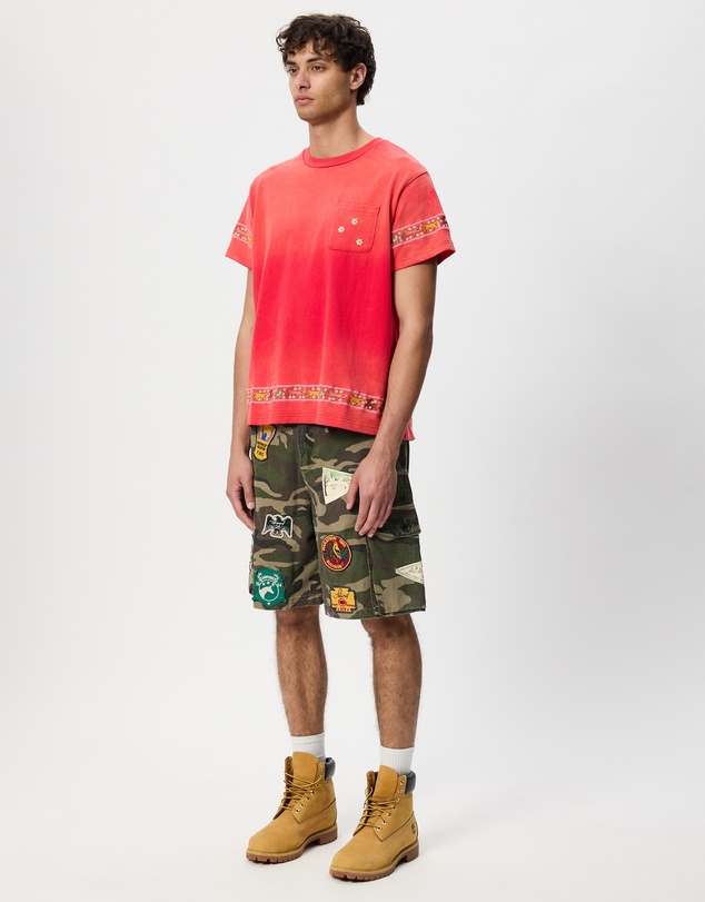Found - Camo Patchwork Cargo Shorts