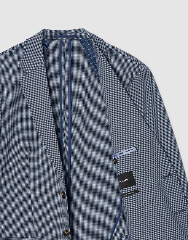 Politix - James Textured Two-toned Blazer