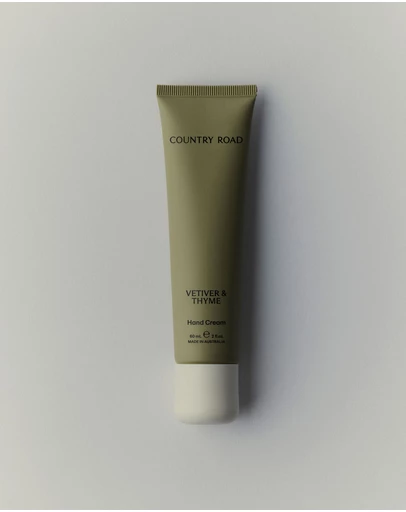 Country Road - Australian Made Vetiver & Thyme Hand Cream 60ml