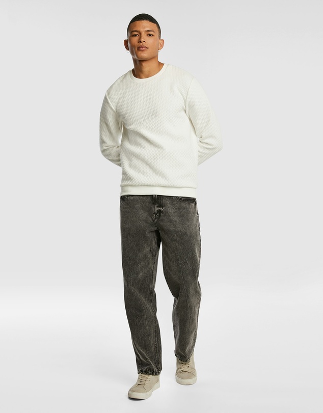 yd. - Tech Textured Sweatshirt
