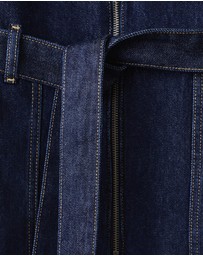 M.N.G - Belt Denim Jumpsuit