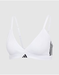 adidas Sportswear - Active Essentials Cotton 3 Stripes Triangle Wrap Bralette
