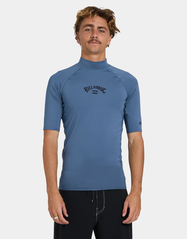 Billabong - Mens All Day Arch Performance Fit Short Sleeve Rashguard
