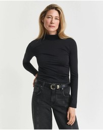 Gant - Lightweight Cotton Turtleneck Top