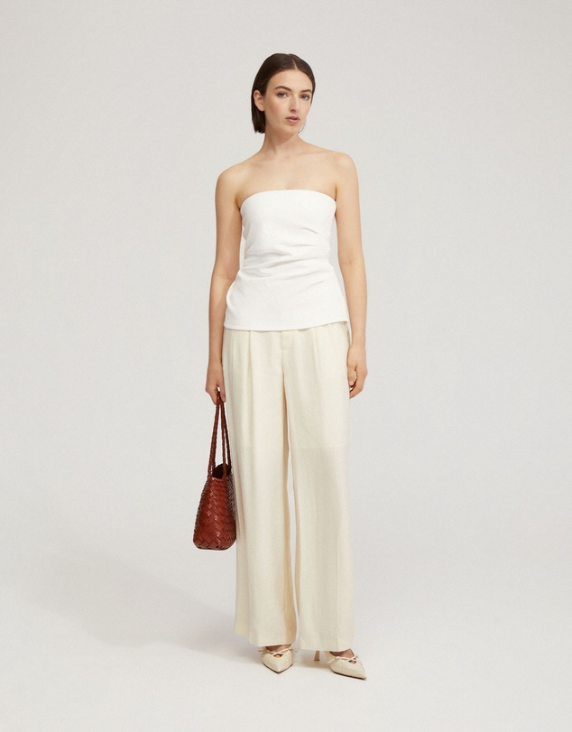 Oxford - Clara Strapless Ponti Top