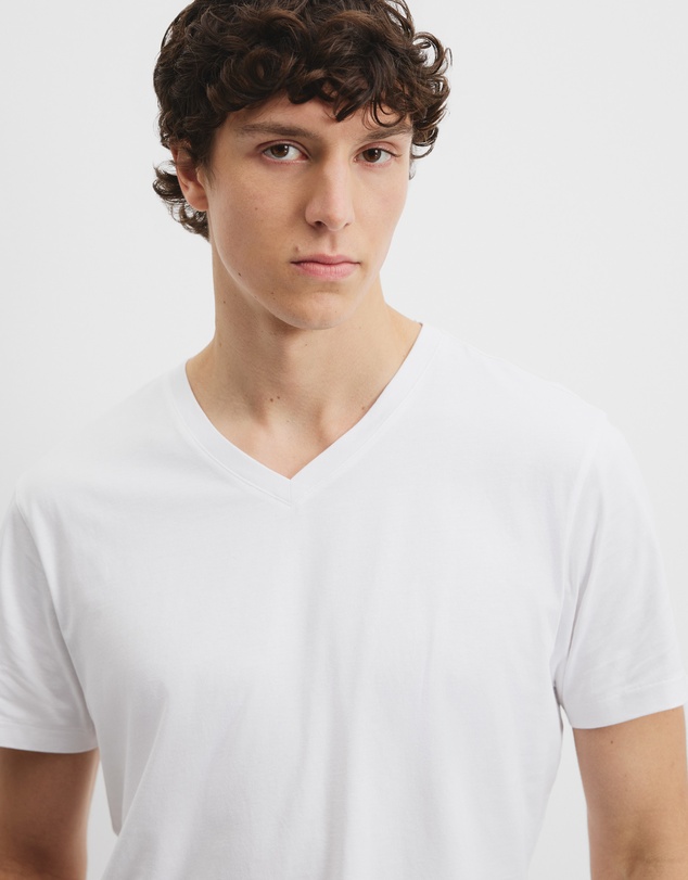 Country Road - Pima Cotton V-neck T-shirt