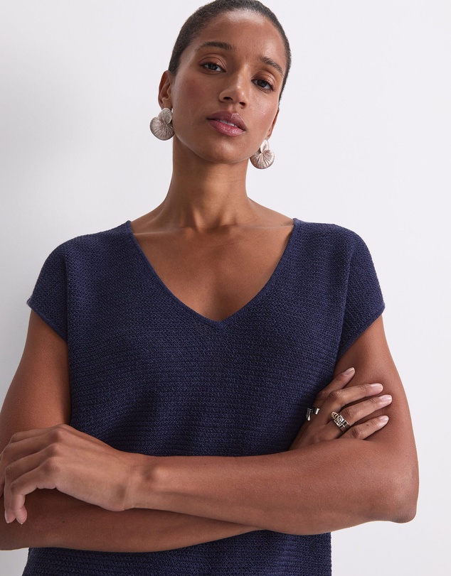 Sportscraft - Luisa V Neck Knit Top