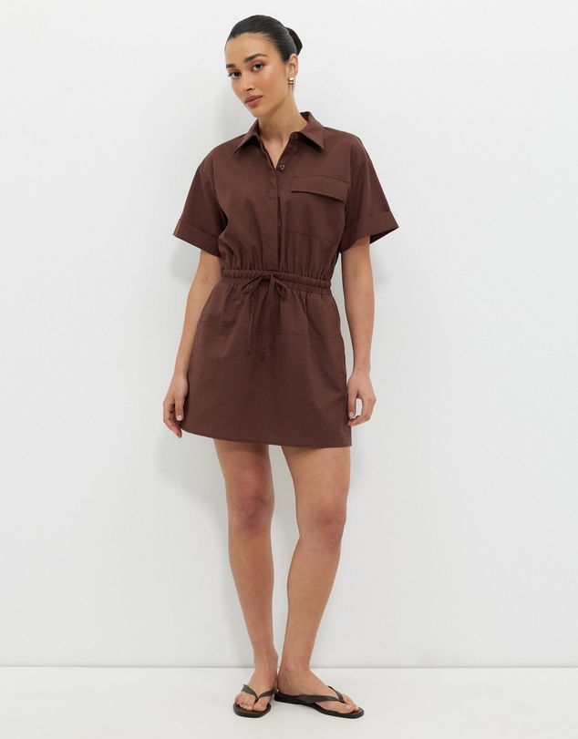 Calli - Seamed Mini Dress