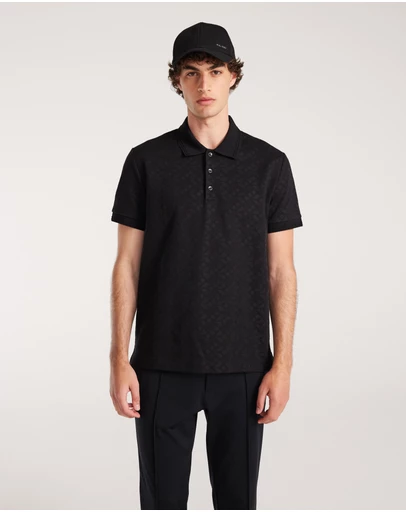 Calibre - Solid Monogram Polo Black