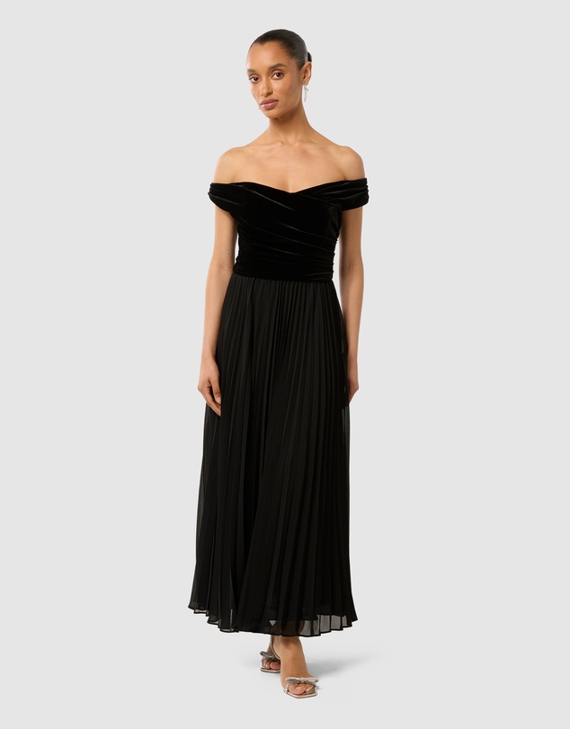Forever New Petite - Rebecca Petite Velvet Gown