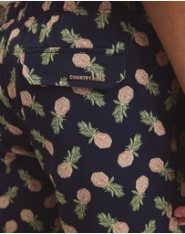 Country Road - Pineapple Print Swim Straight