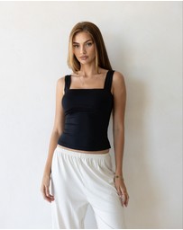 Mod Squad - Luxe Box Neck Tank Base Layer