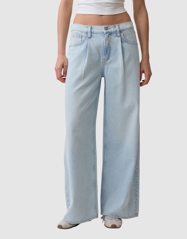 GAP - CCD MR Baggy Doule Pleat LT Dockside Jeans