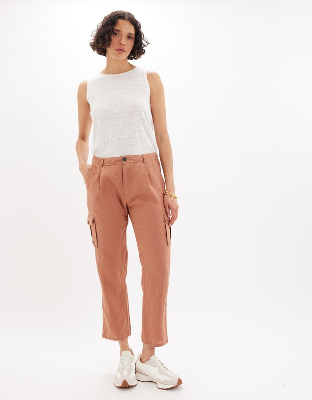 Amelius - Jordan Linen Tapered Pant