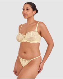 Bras N Things - Bethany String-Light Yellow
