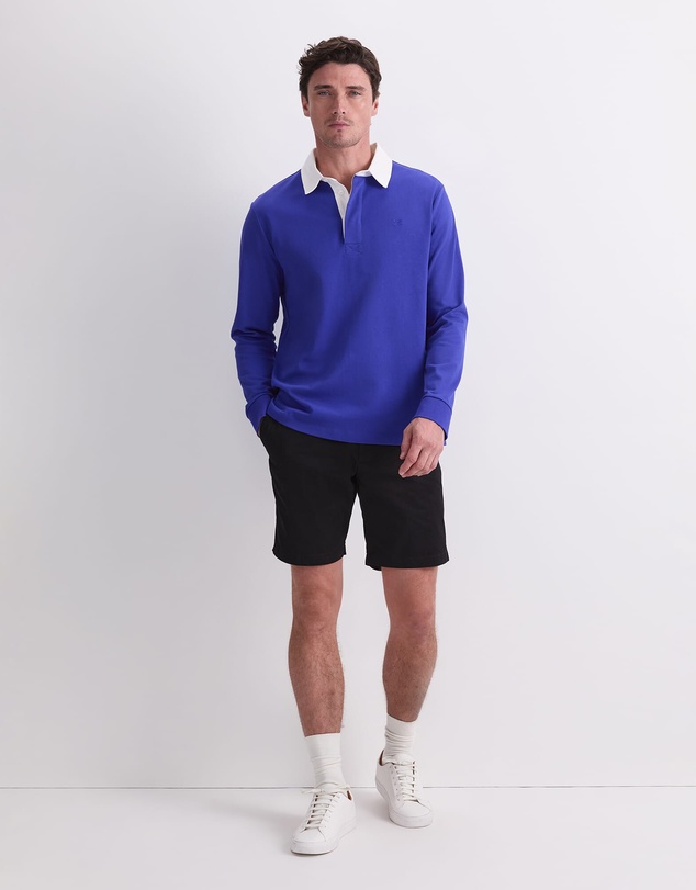 Sportscraft - Long Sleeve Rugby Polo