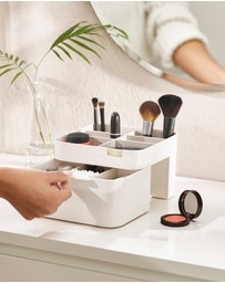 Joseph Joseph - Viva Cosmetic Organiser with Drawer (Shell)