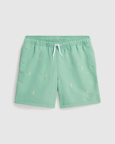 Polo Ralph Lauren - Traveler Polo Pony Swim Trunks - Teens